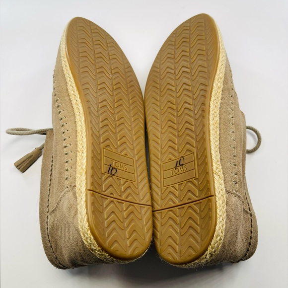 TOMS SOLD OUT ONLINE DESERT TOUPE SUEDE PALMERA CHUKKA MOCCASINS WOMEN S… - Picture 6 of 6